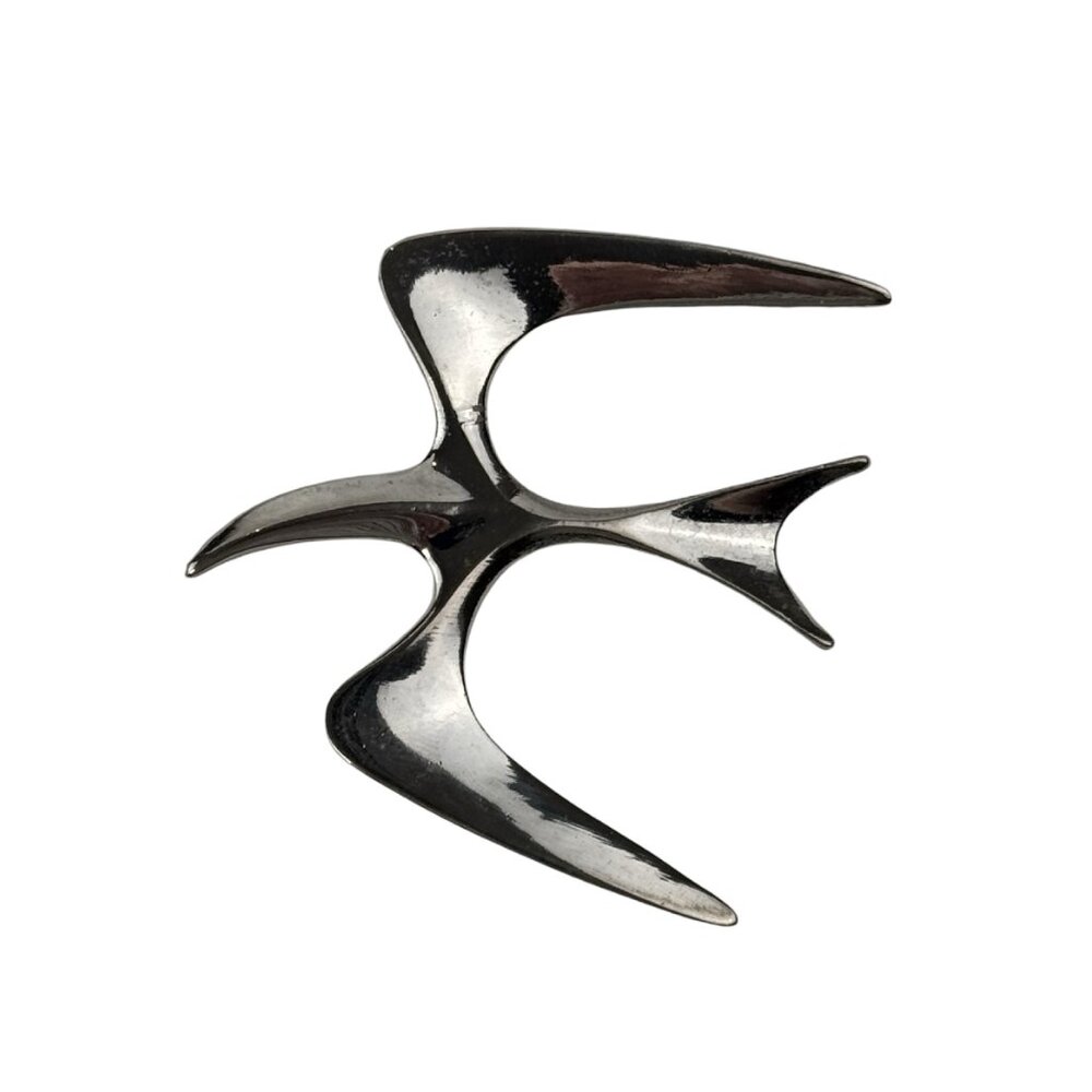 Vintage Sarah Coventry Silvertone Bird Brooch